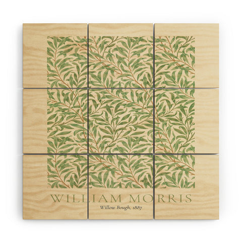DENY Designs William Morris Willow Bough 1887 Wood Wall Mural