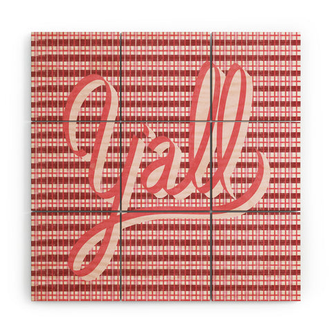 DENY Designs yall ii Wood Wall Mural