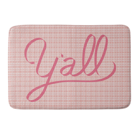 DENY Designs yall option ii Memory Foam Bath Mat
