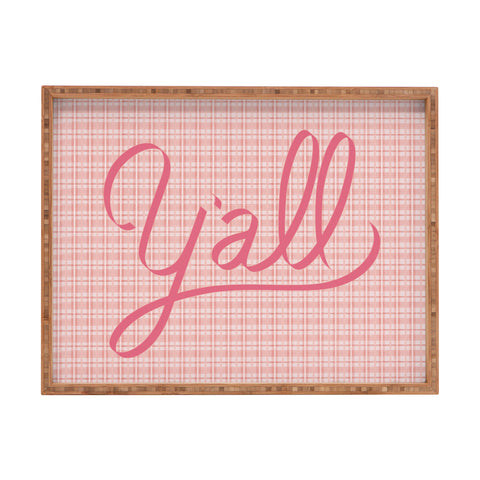 DENY Designs yall option ii Rectangular Tray