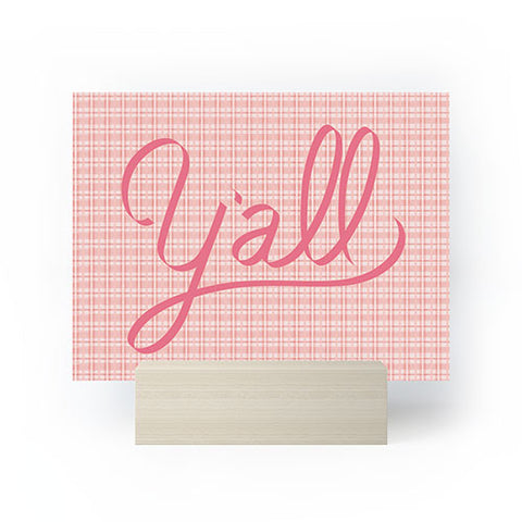 DENY Designs yall option ii Mini Art Print