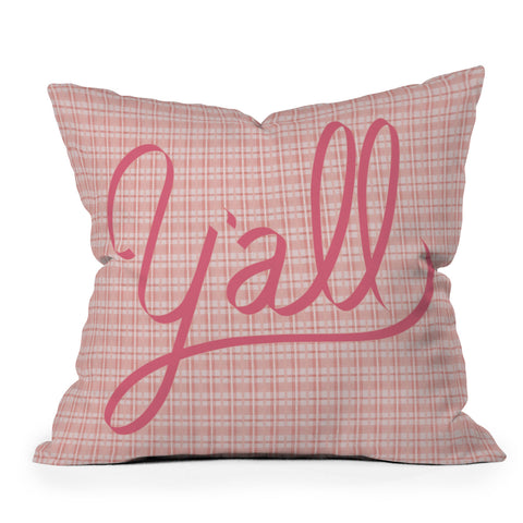 DENY Designs yall option ii Outdoor Throw Pillow