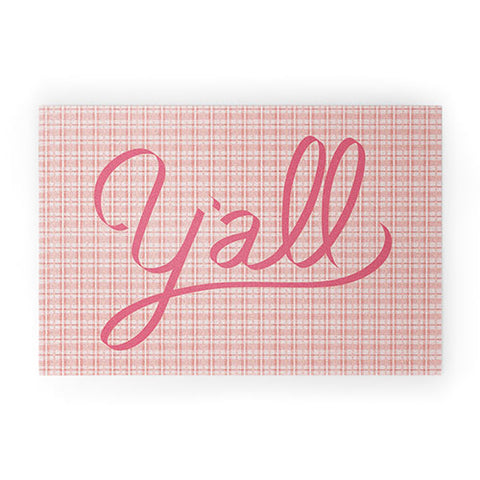 DENY Designs yall option ii Welcome Mat