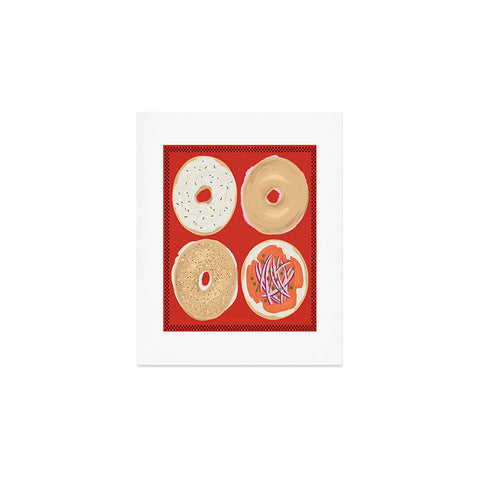 DENY Designs yonkers bagels Art Print