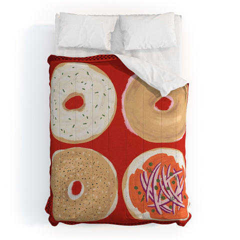 DENY Designs yonkers bagels Comforter