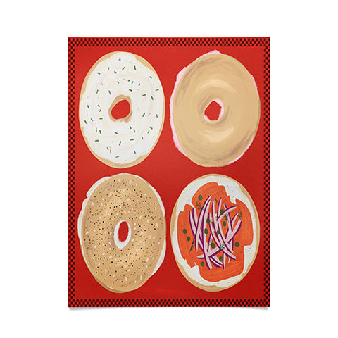 DENY Designs yonkers bagels Poster
