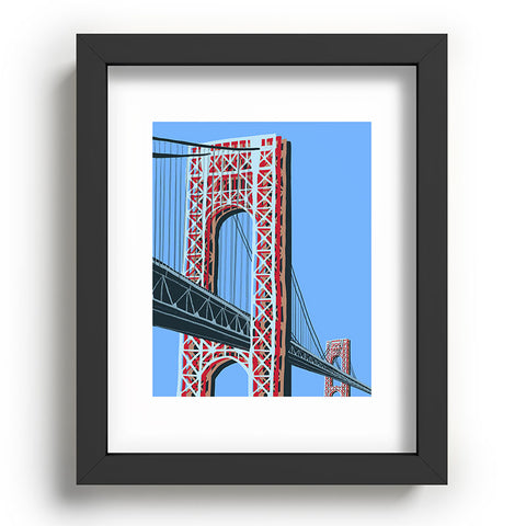 DENY Designs yonkers gwbridge Recessed Framing Rectangle