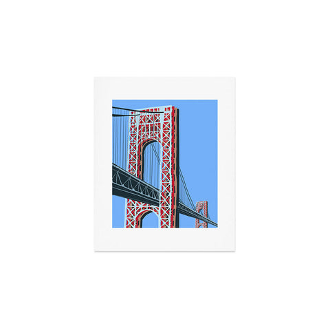 DENY Designs yonkers gwbridge Art Print