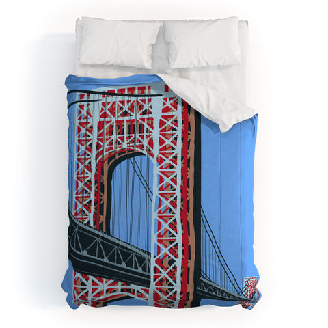 DENY Designs yonkers gwbridge Comforter