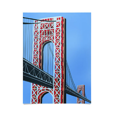 DENY Designs yonkers gwbridge Poster