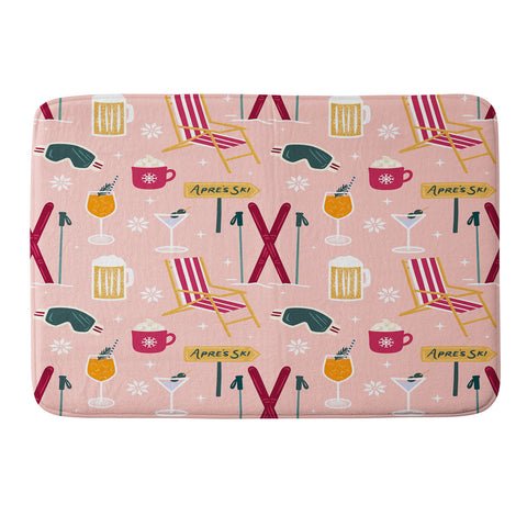 Design by Spark Apres Ski Holiday Memory Foam Bath Mat