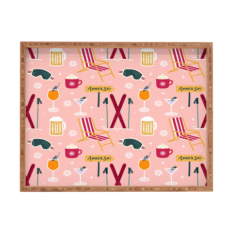 Design by Spark Apres Ski Holiday Rectangular Tray