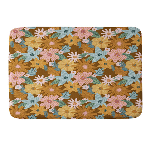 Design by Spark Blooming Harmony Memory Foam Bath Mat