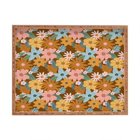 Design by Spark Blooming Harmony Rectangular Tray