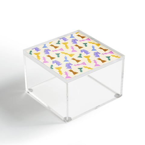 Design by Spark Chess Game Pieces Acrylic Box