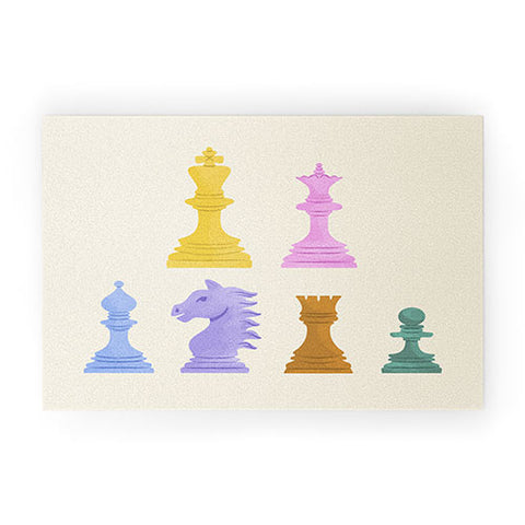 Design by Spark Chess Welcome Mat