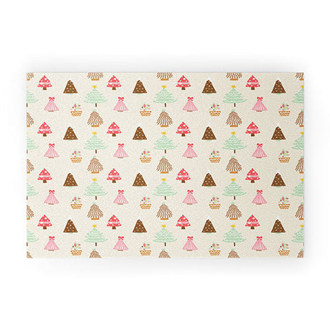 Design by Spark Christmas Tree Delight Welcome Mat