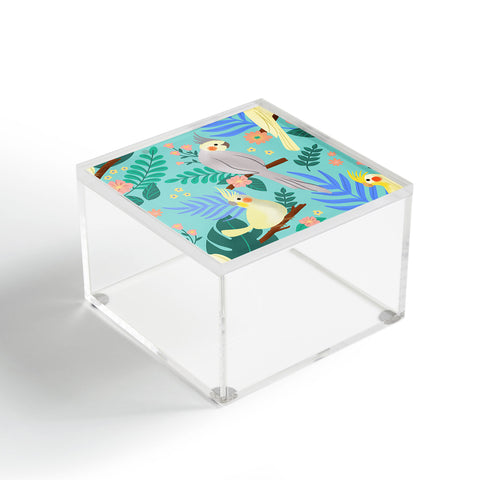 Design by Spark Cockatiel Beauty Acrylic Box