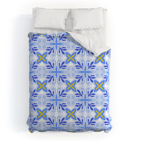 Design by Spark Dolce Vita Flourish Tile Duvet Cover