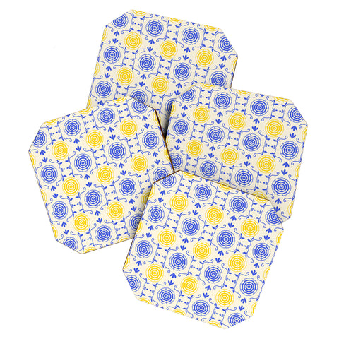 Design by Spark Dolce Vita Parasols Coaster Set