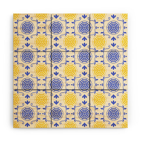 Design by Spark Dolce Vita Parasols Wood Wall Mural