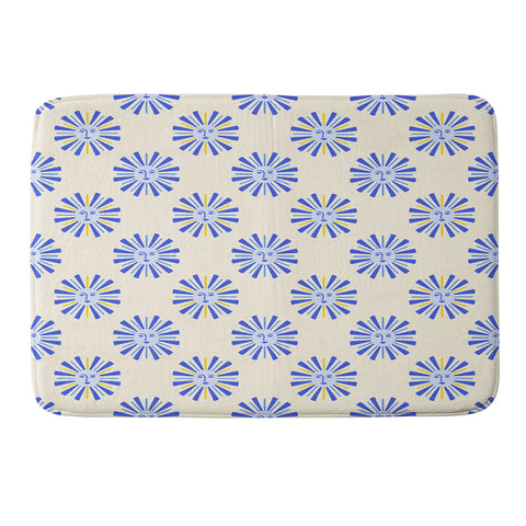 Design by Spark Dolce Vita Radial Sun Memory Foam Bath Mat