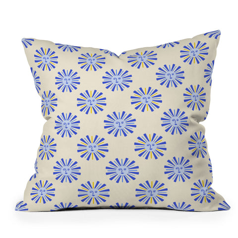 Design by Spark Dolce Vita Radial Sun Outdoor Throw Pillow