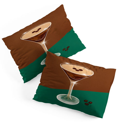Design by Spark Expresso Martini Coffee Beans Pillow Shams