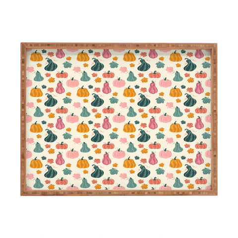 Design by Spark Gourdgeous Autumn Rectangular Tray