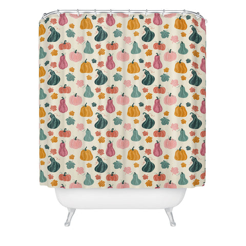 Design by Spark Gourdgeous Autumn Shower Curtain
