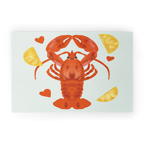 Design by Spark Lob You Lobster Welcome Mat