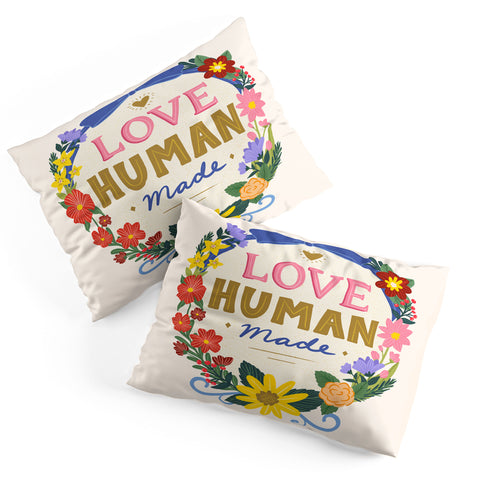Design by Spark Love Human Made Floral Wreath Pillow Shams