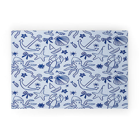 Design by Spark Marine Christmas Holiday Welcome Mat