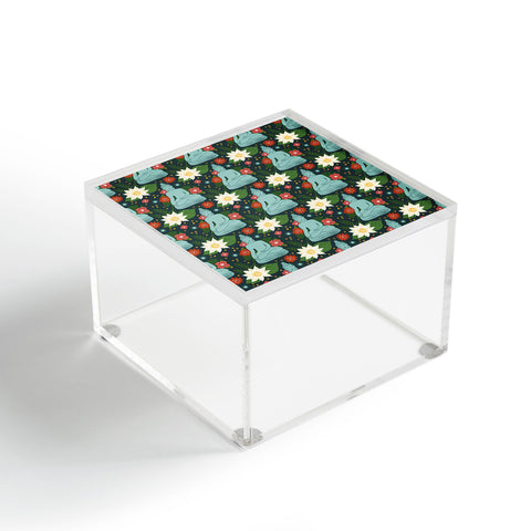 Design by Spark Meditating Lotus Buddha Acrylic Box