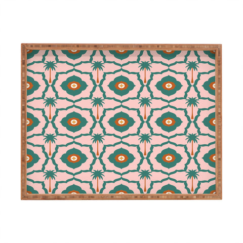 Design by Spark Mid Mod Palm Springs Rectangular Tray