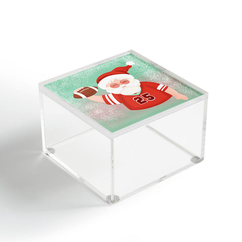 Design by Spark Sporty Football Santa Acrylic Box