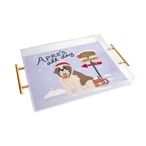 Design by Spark St Bernard Apres All Day Acrylic Tray