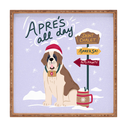 Design by Spark St Bernard Apres All Day Square Tray