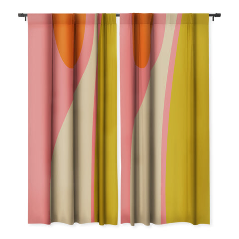 DESIGN dannick abstract composition modern Blackout Non Repeat