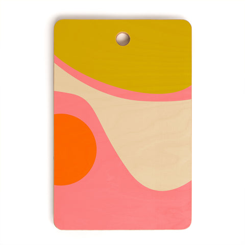 DESIGN dannick abstract composition modern Cutting Board Rectangle