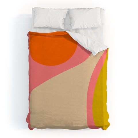 DESIGN dannick abstract composition modern Duvet Cover
