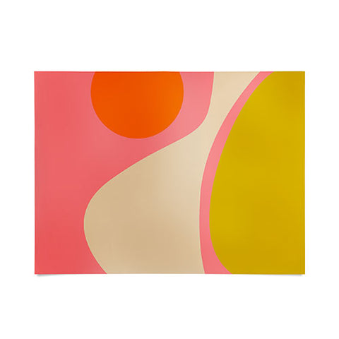 DESIGN d´annick abstract composition modern Poster