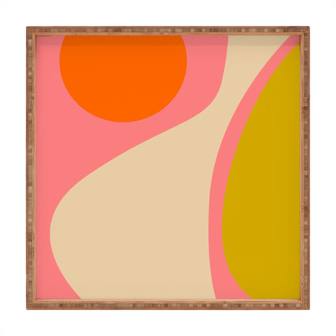 DESIGN d´annick abstract composition modern Square Tray