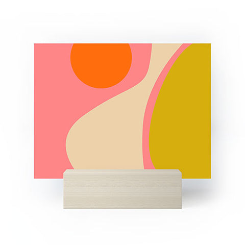 DESIGN d´annick abstract composition modern Mini Art Print