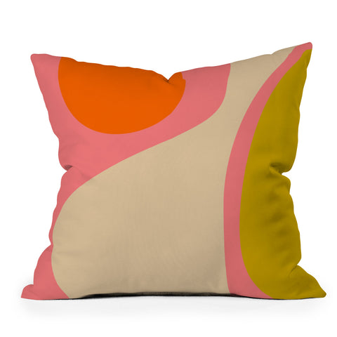 DESIGN dannick abstract composition modern Outdoor Throw Pillow