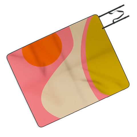 DESIGN dannick abstract composition modern Picnic Blanket