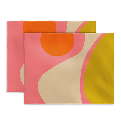 DESIGN dannick abstract composition modern Placemat