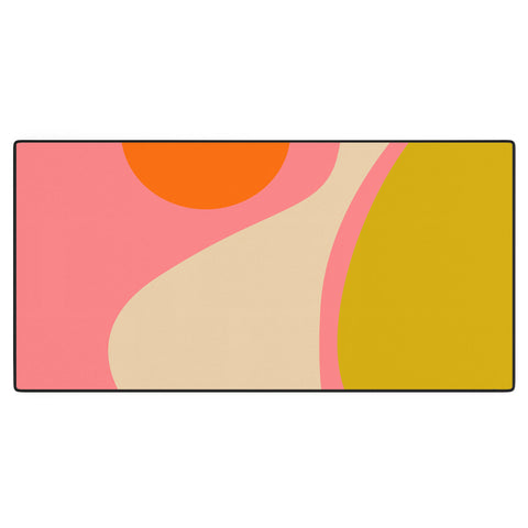 DESIGN dannick abstract composition modern Desk Mat