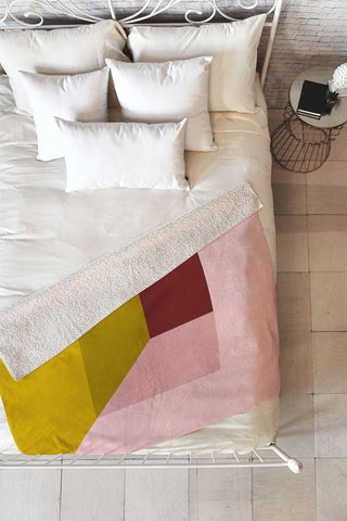DESIGN d´annick Abstract room Fleece Throw Blanket