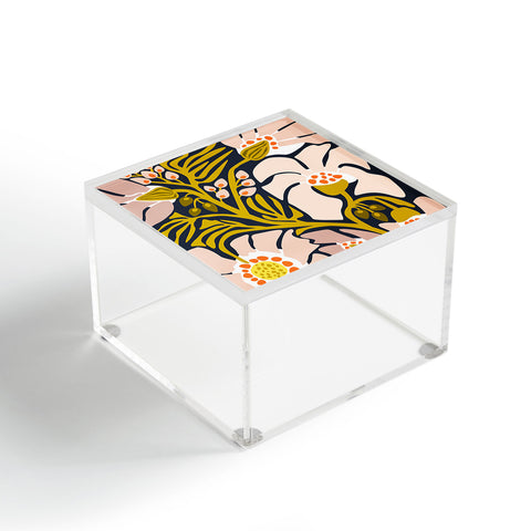 DESIGN d´annick Backyard flower modern floral Acrylic Box